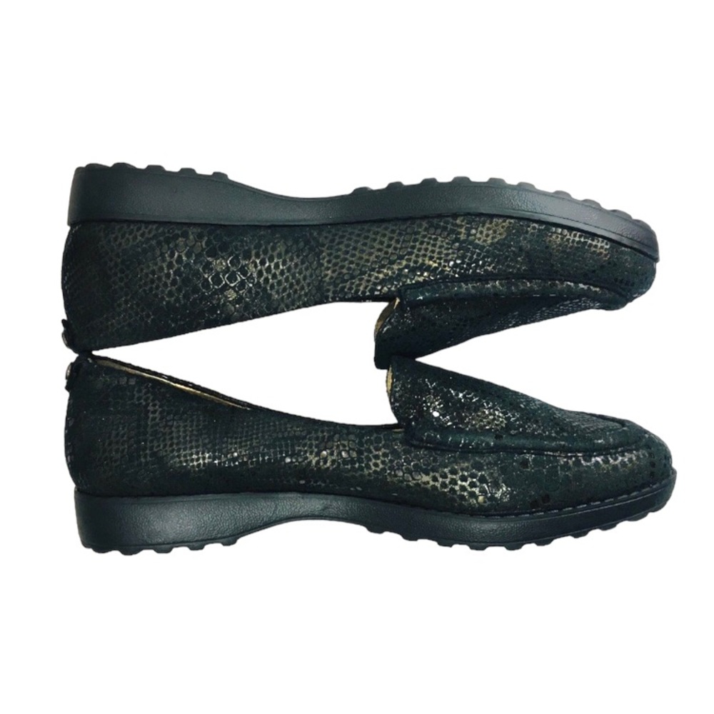 NURTURE Hamoney Snake Print Leather Loafer Sz 6.5 - Picture 2 of 7